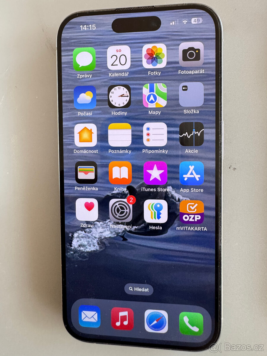Telefon Apple Iphone 15 Pro v záruce