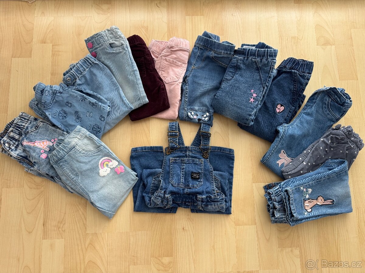 Balík oblečení holka, velikost 86-92