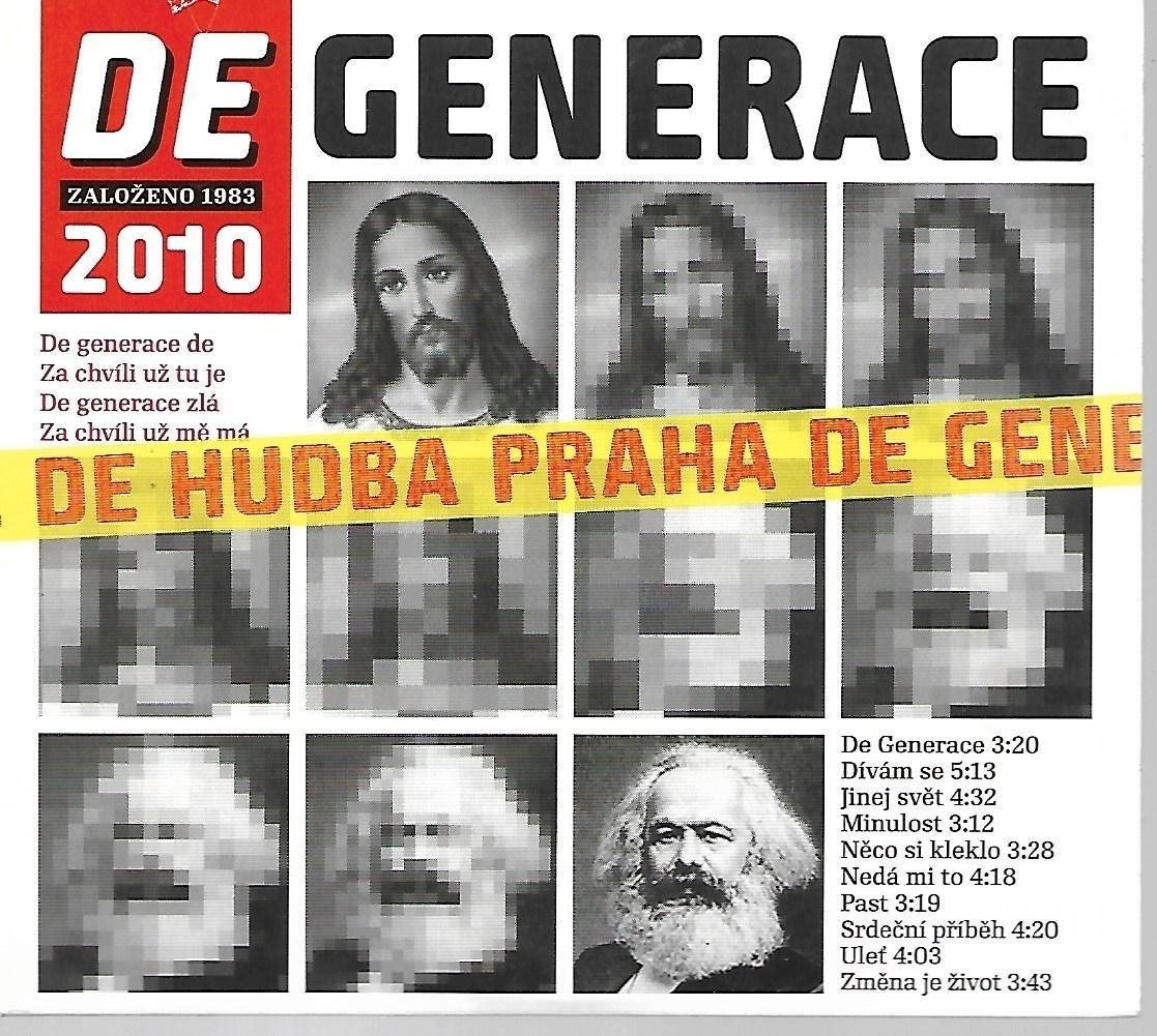 Hudba Praha – De Generace (CD)