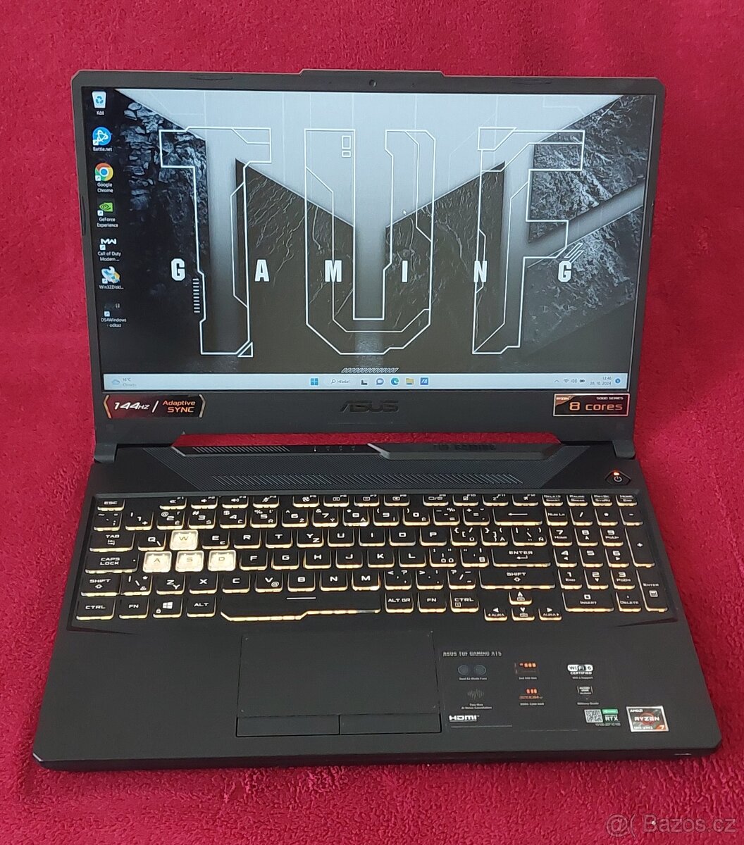 Asus TUF A15 s RTX3070