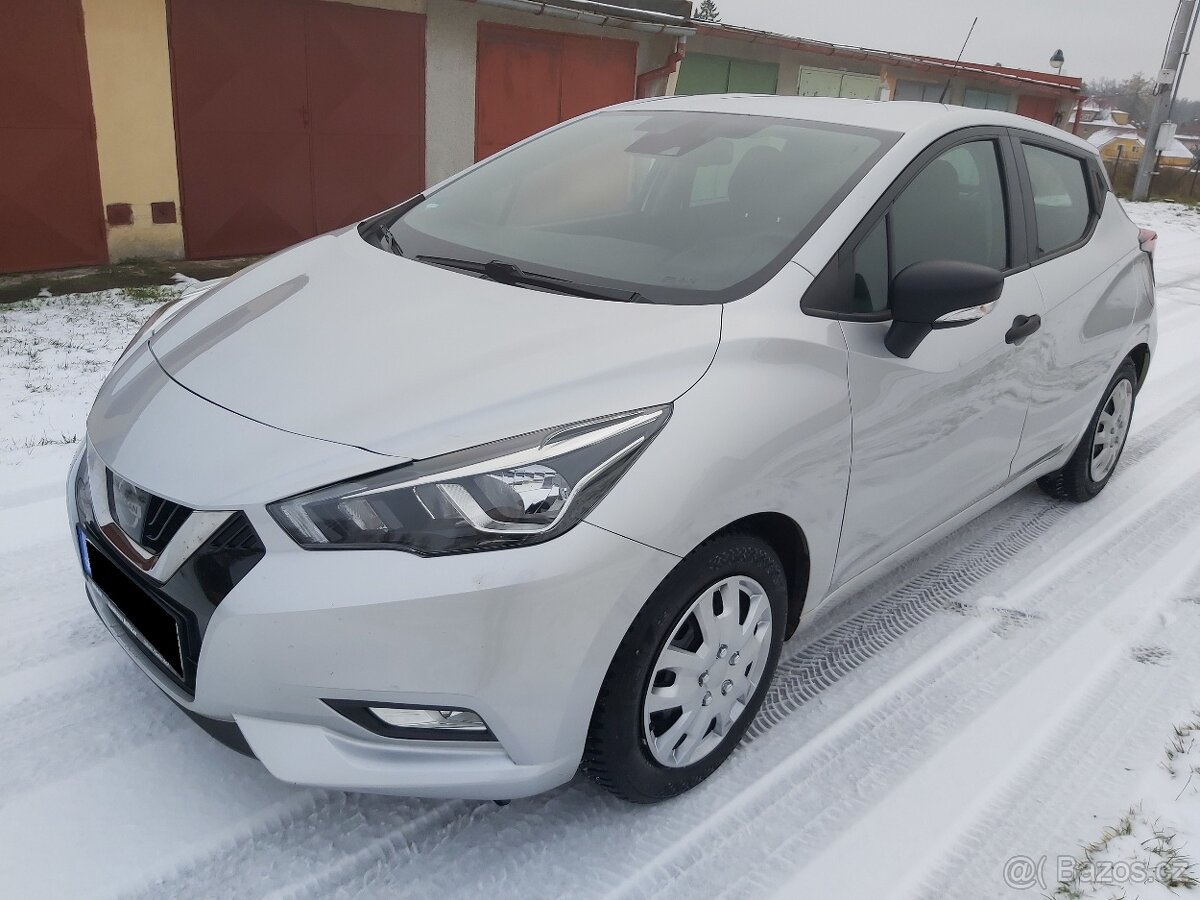 Nissan Micra 1.0 52 kw, 2019, 93.000 km, 1.majitel