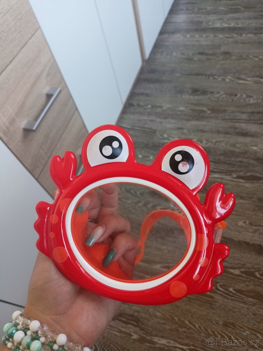 DĚTSKÉ POTÁPĚČSKÉ BRÝLE KRABÍK