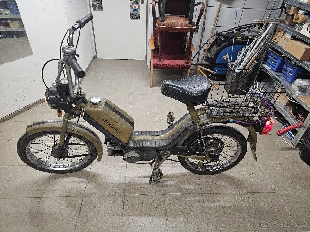 Babetta 210, dvourychlostní,