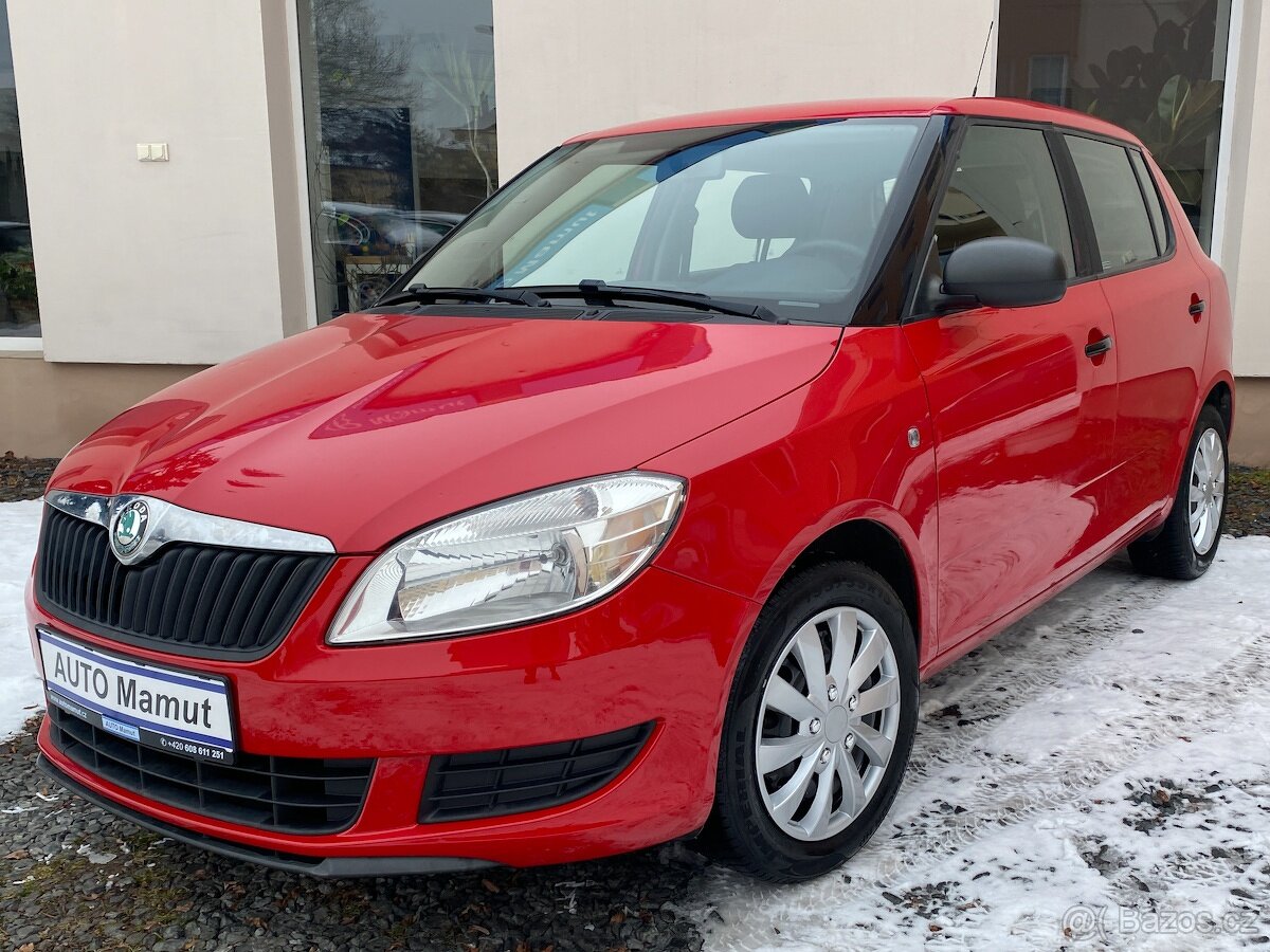 Škoda Fabia, 1.4 16v 63kW, klima, Nová STK