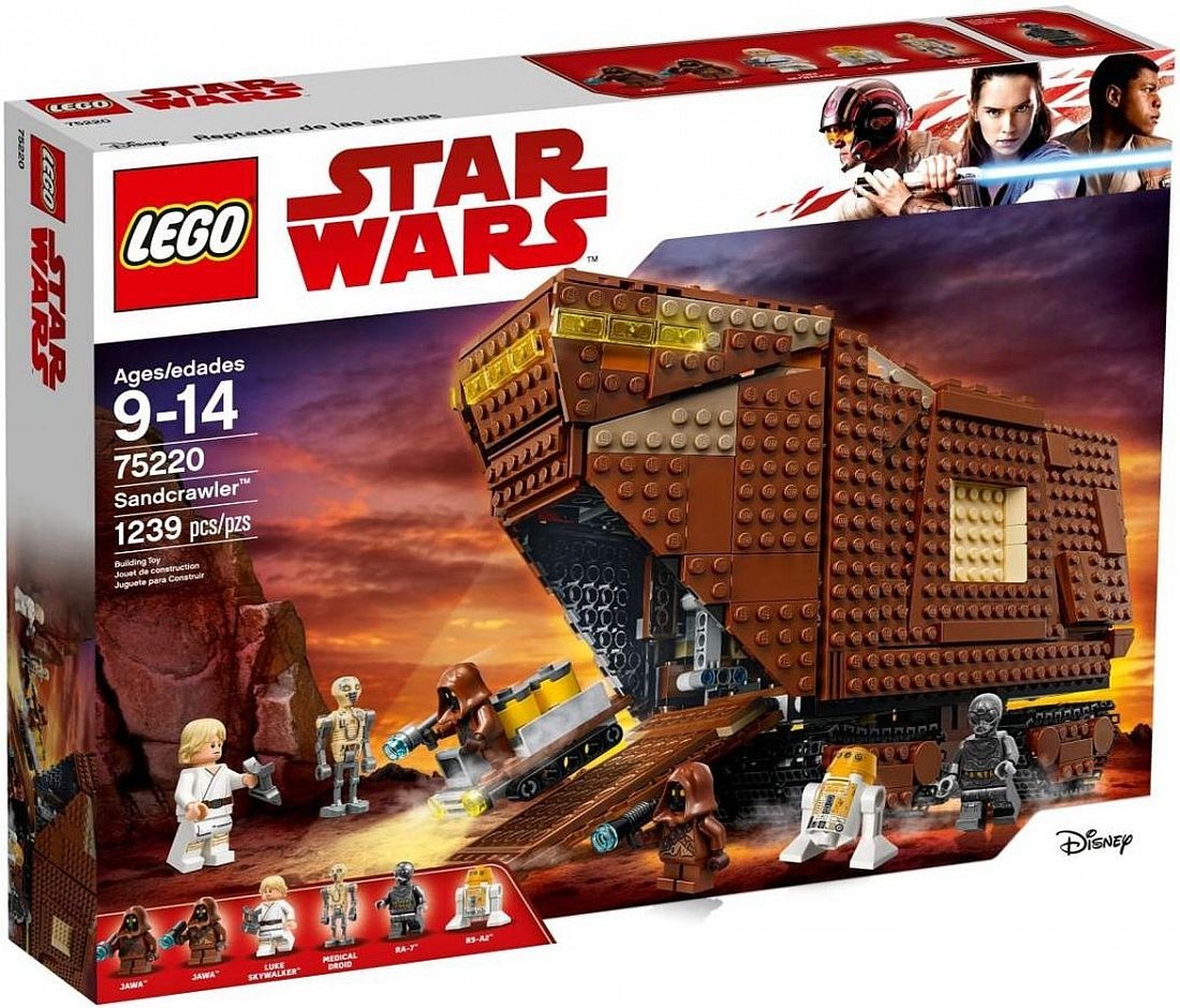 Nové LEGO Star Wars 75220 Sandcrawler