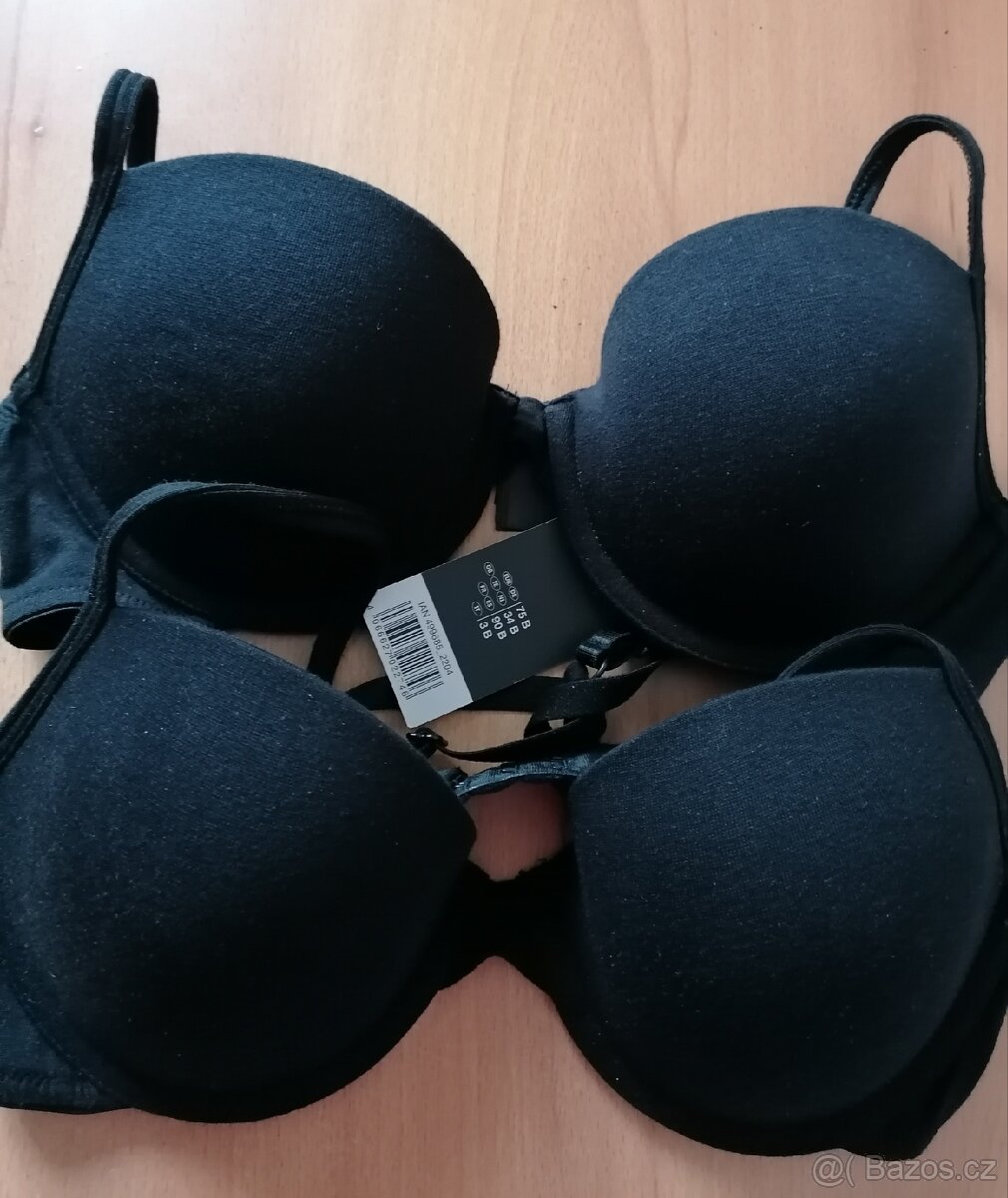Nové podprsenky 2 ks 75 B