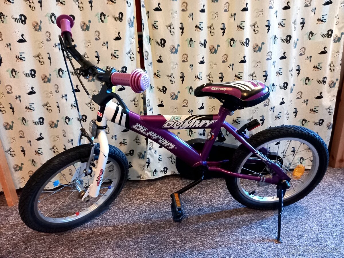 Dětské kolo OLPRAN DOMMY 16"-4-6let