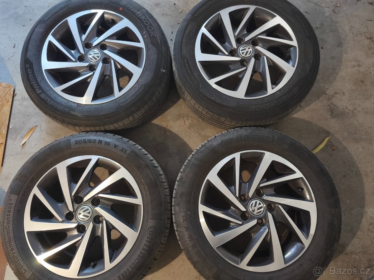 ALU kola 5x112 R16 Volkswagen Touran