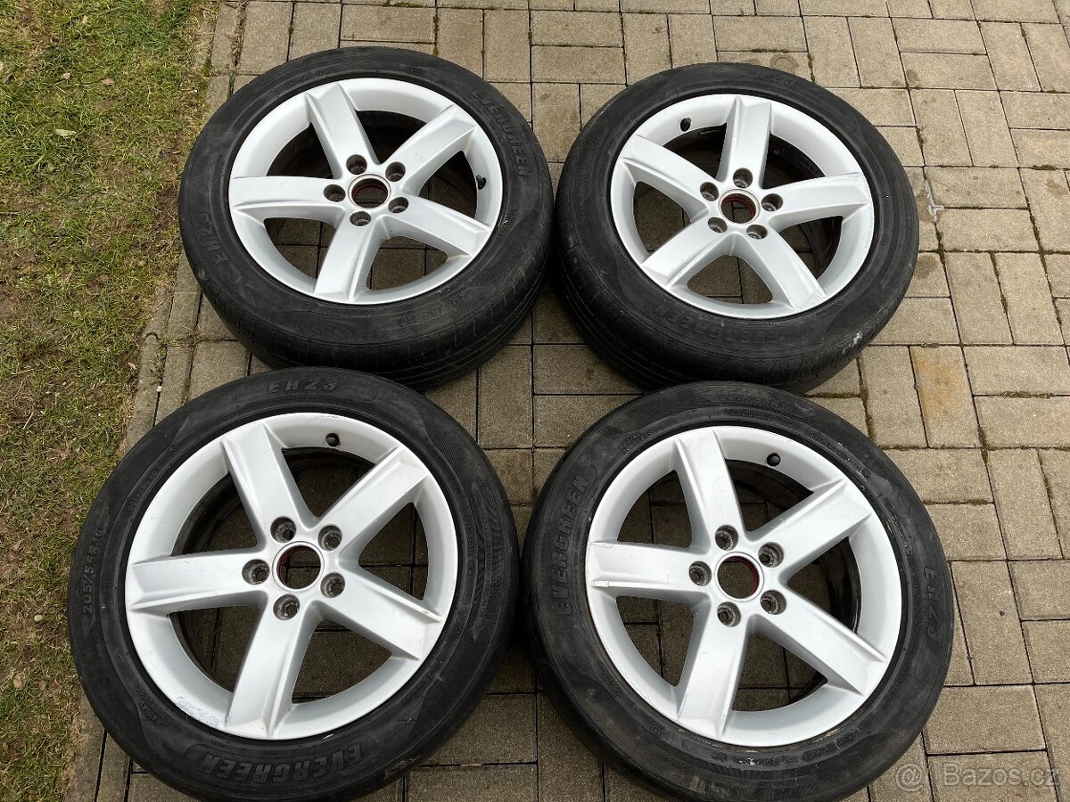 4x alu disky 5x112 R16