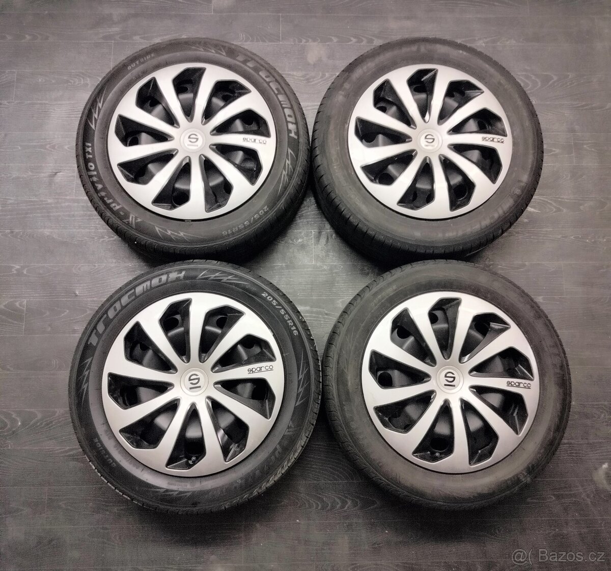 Letní sada disků 16", ET50- pneu 205/55/R16