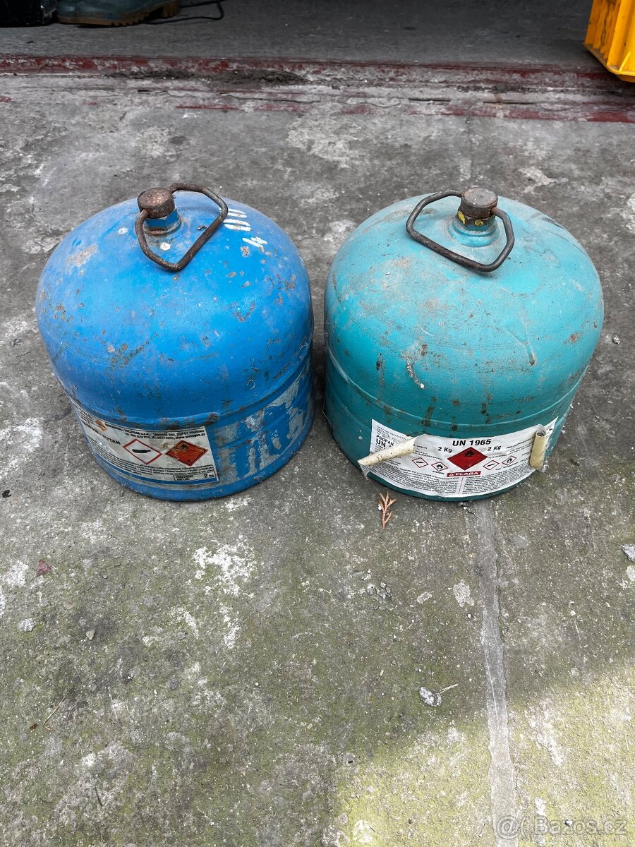 Protan-Butanové lahve 2kg - 2ks