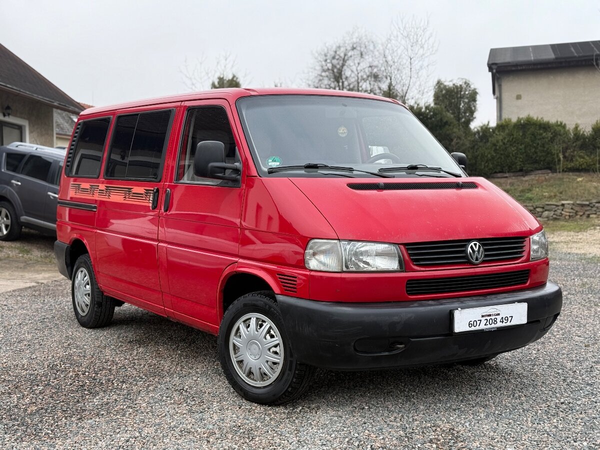 VW Caravelle T4 2.0i (1998) 9mist (raritní kus)