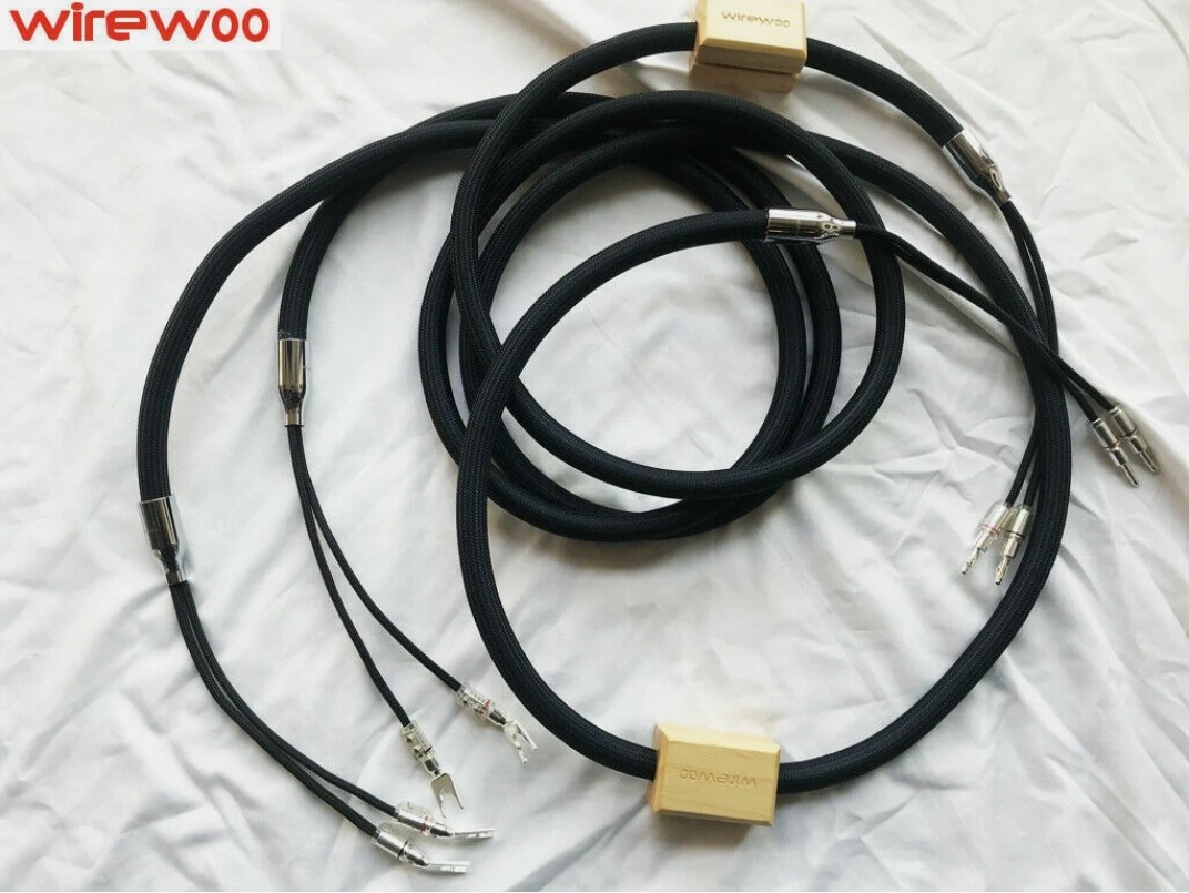 Reprokabely WIREWOO 411 - nanosilver 3,5m pár