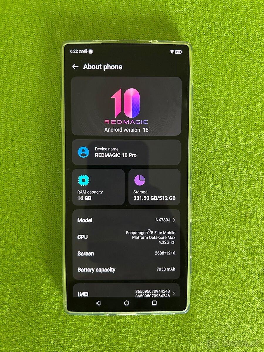 RM 10 Pro - nejvýkonnější mobil na trhu