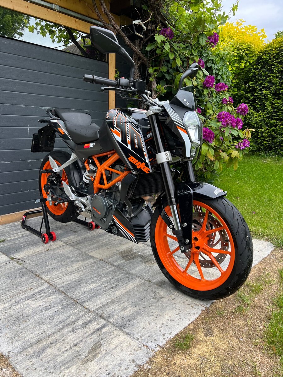 Ktm Duke 390 2014 Orange/Black ABS