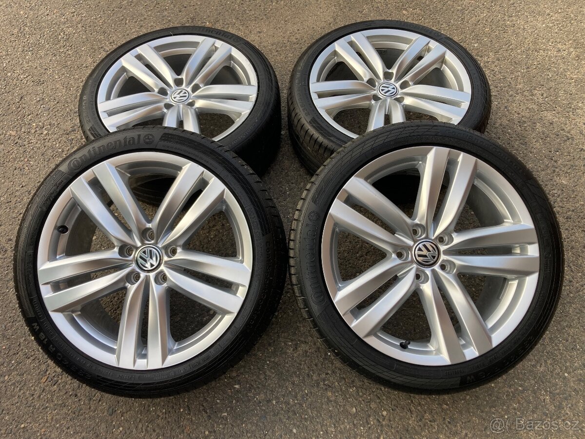 Vw R-line Alu r18,Kansas 235/40 18,letni pneu