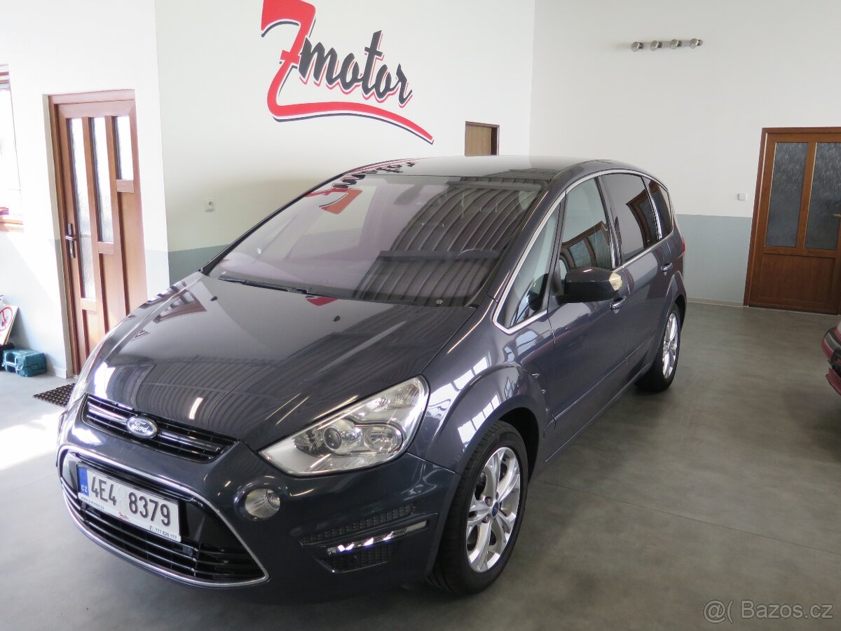 Ford S-MAX 2.2TDCi 147kW,klima,výhř,senzory,tažné