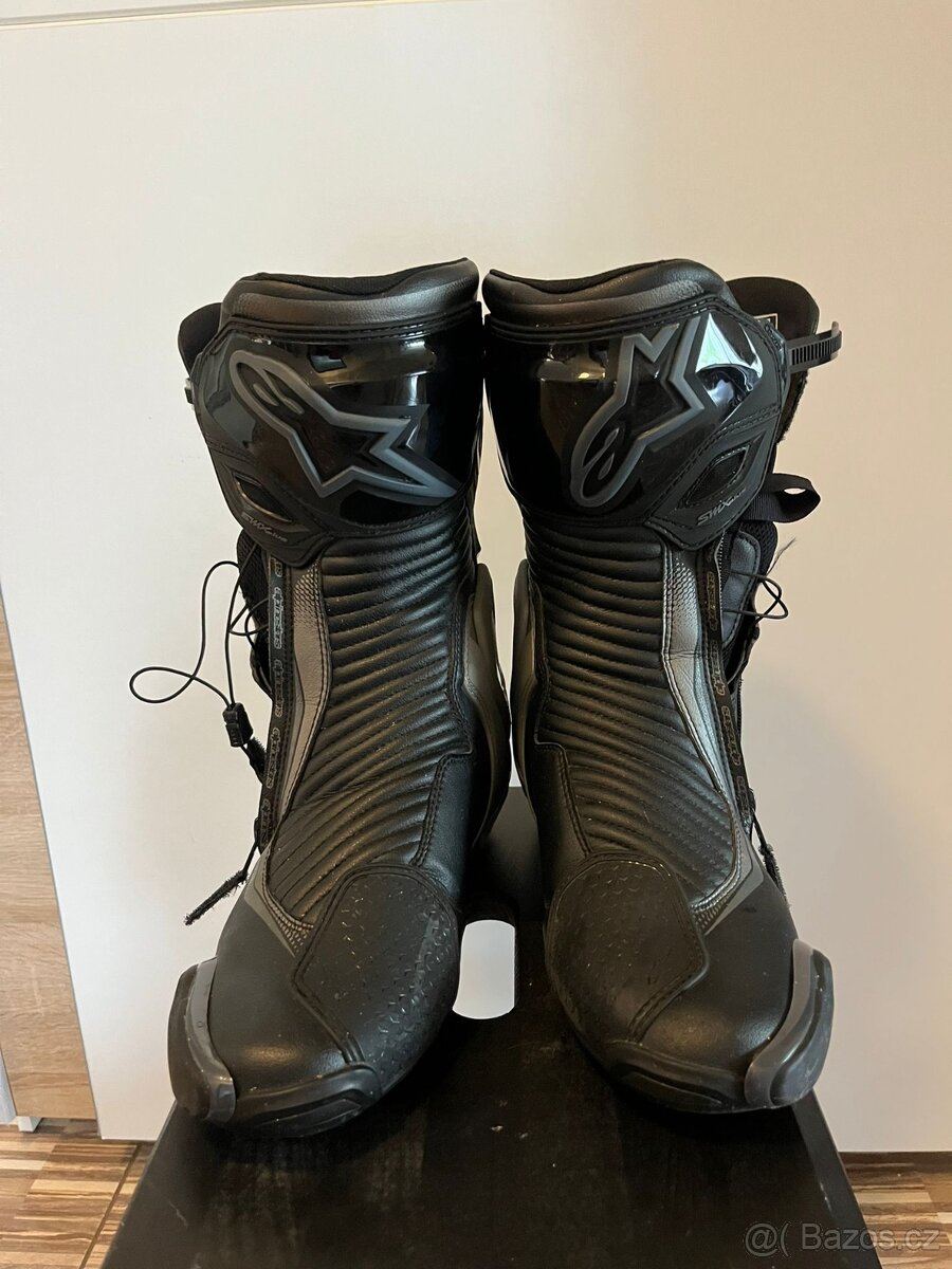 alpinestars pánské boty SMX PLUS V2 black/dark gray