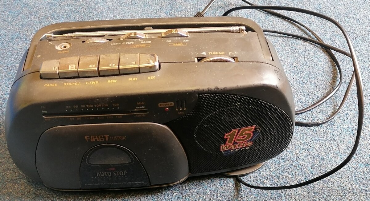 Radio Cassette Recorder First