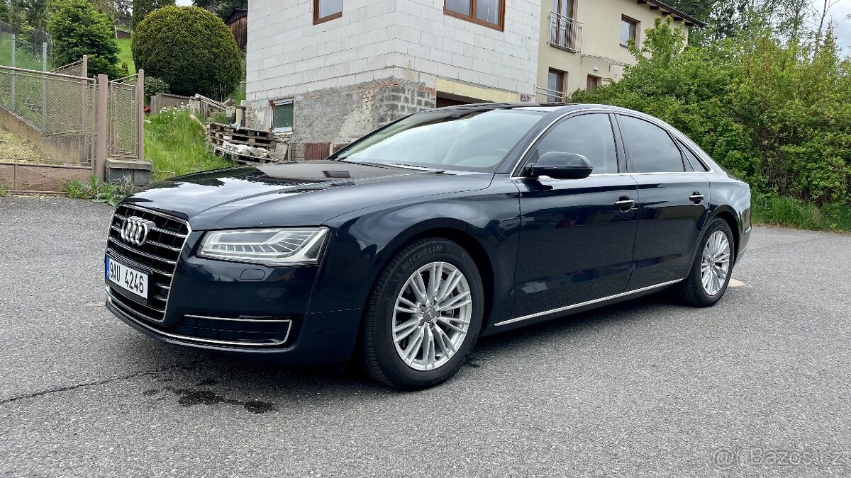 Audi A8 3.0TDi 193kW Quattro koupeno v ČR