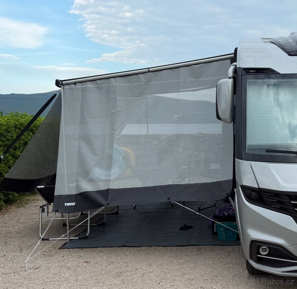 Přední clona 240cm SunBlocker G2 k markýzám Thule