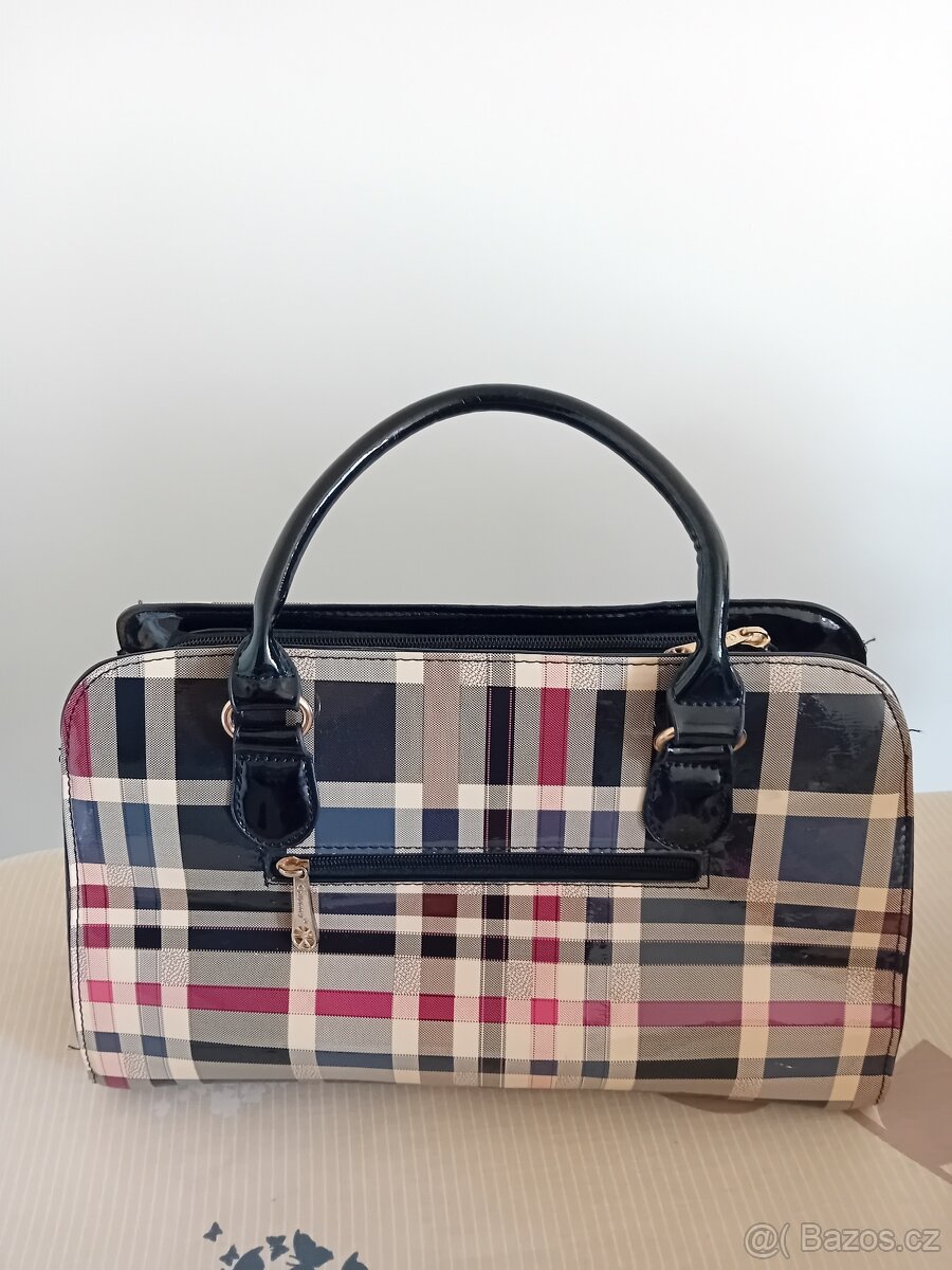 Kabelka Gallantry styl retro + bižuterie