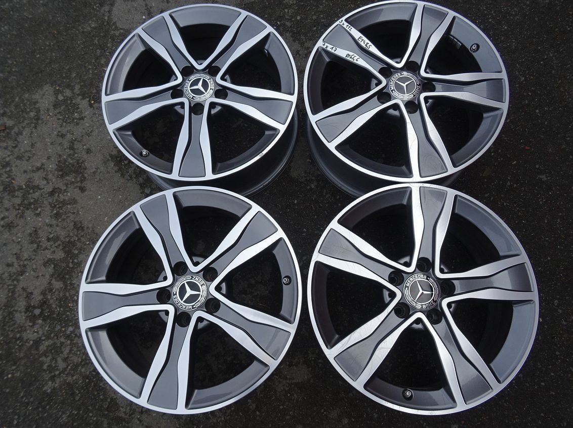 Alu disky originál Mercedes 17", 5x112, ET 48,5 , šíře 7J
