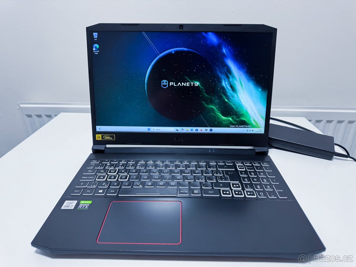 Acer Nitro 5 Obsidian Black, Intel i7 RTX 3060 32gb RAM