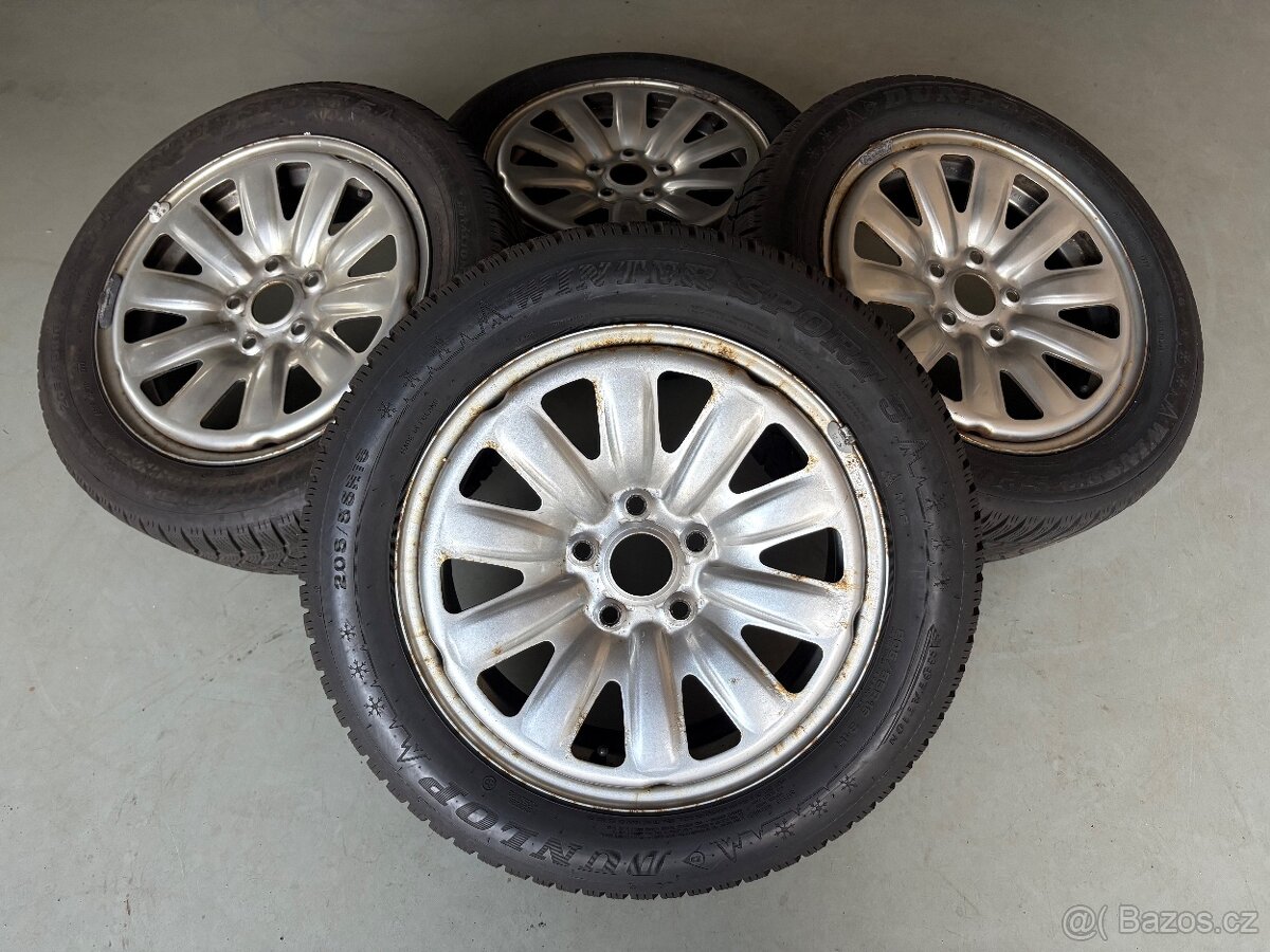 Zimní plechová kola 5x112 R16 Octavia