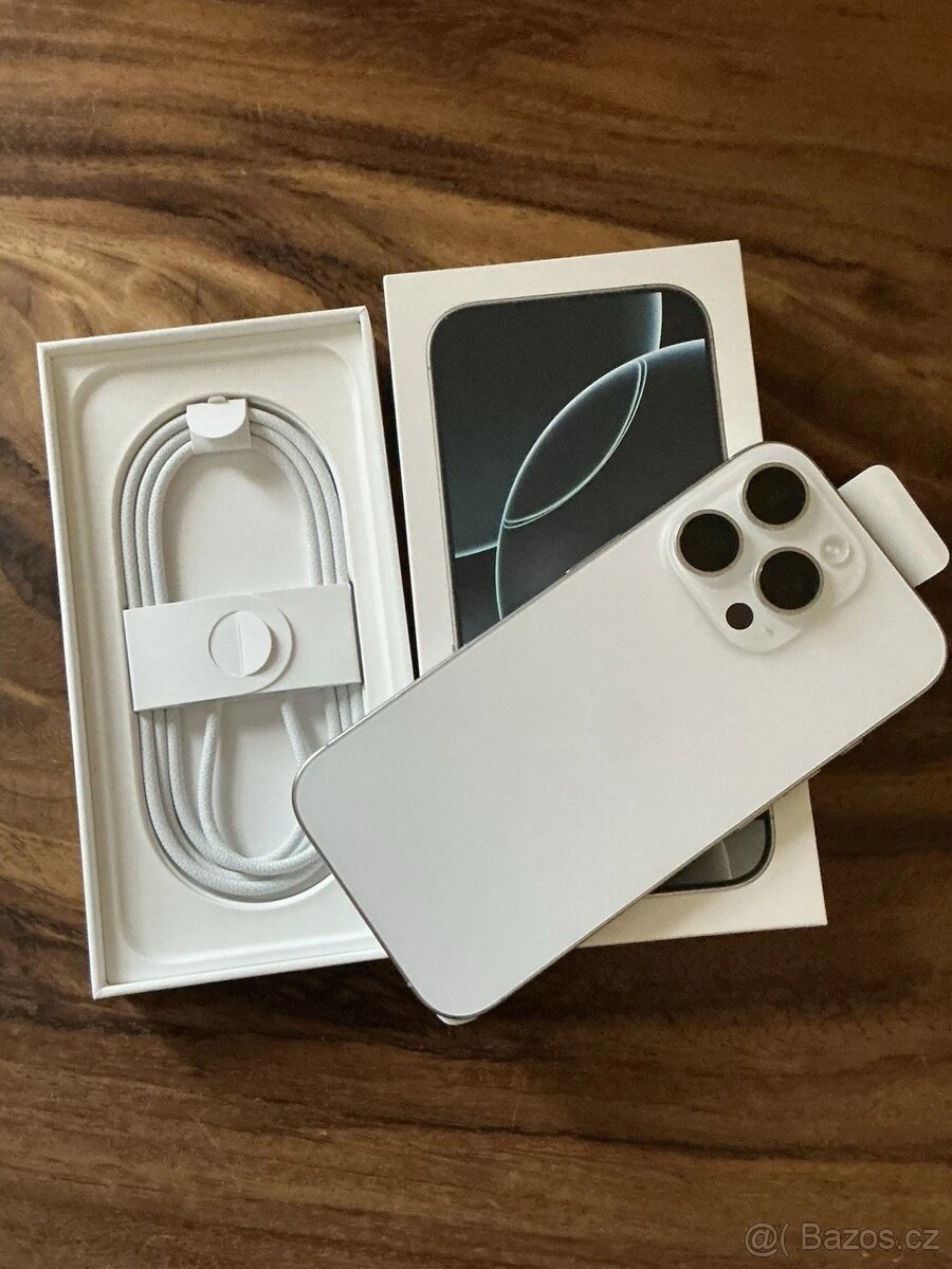 iPhone 16 PRO 128GB - záruka