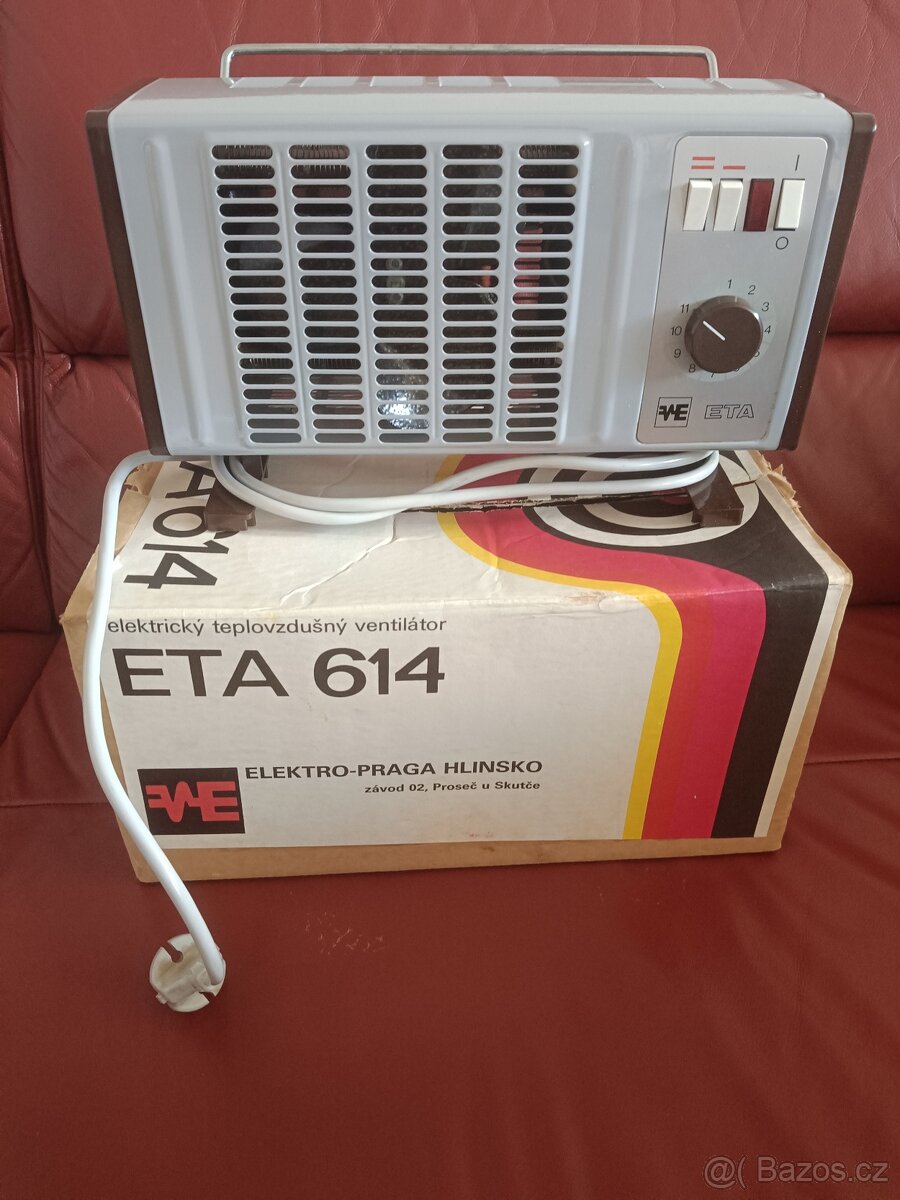 Teplovzdušný ventilátor