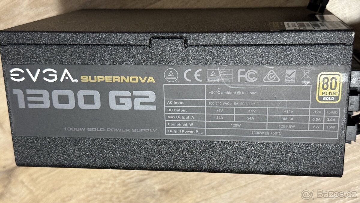 zdroj EVGA SuperNOVA 1300 G2, 80+ GOLD