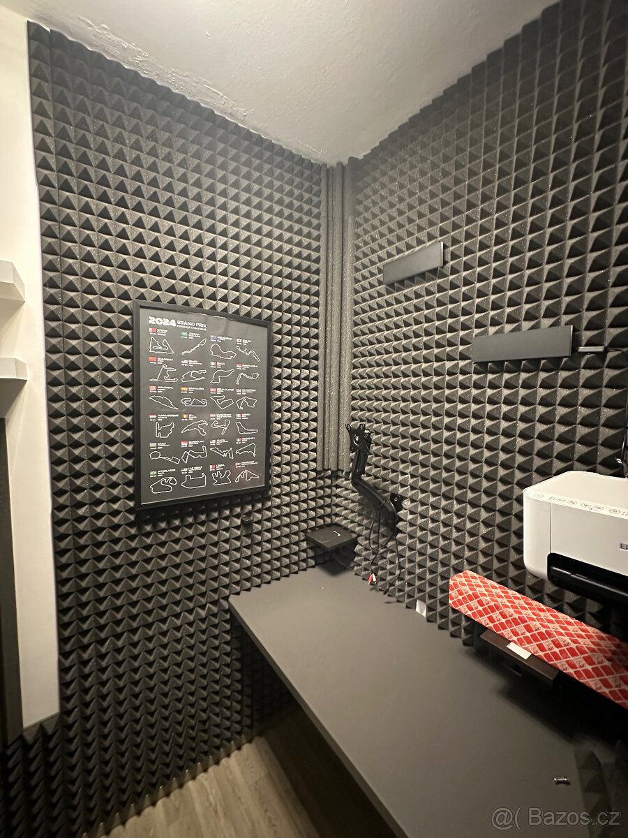 Akustické jehlany 5 cm, basstraps