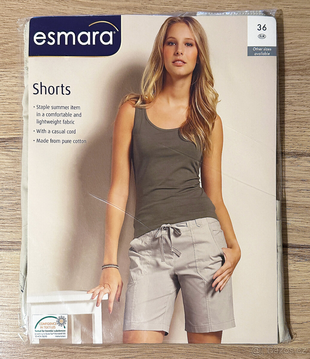 Dámské kraťasy, velikost 36 (M) - nové