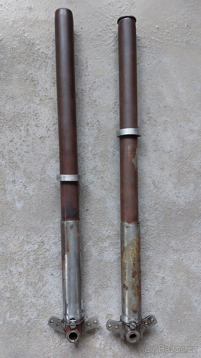 Jawa 500 OHC tlumiče přední vidlice