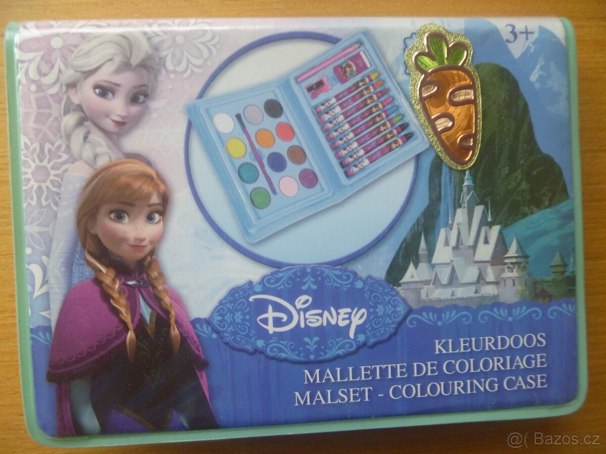 nová kreslící sada Ledové království