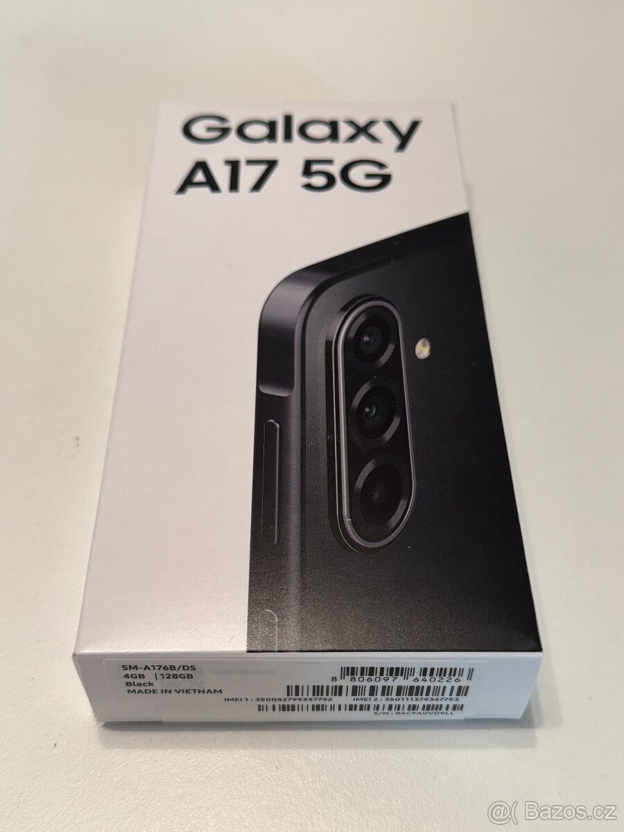 Samsung Galaxy A17 5G 4+128GB Black 2025