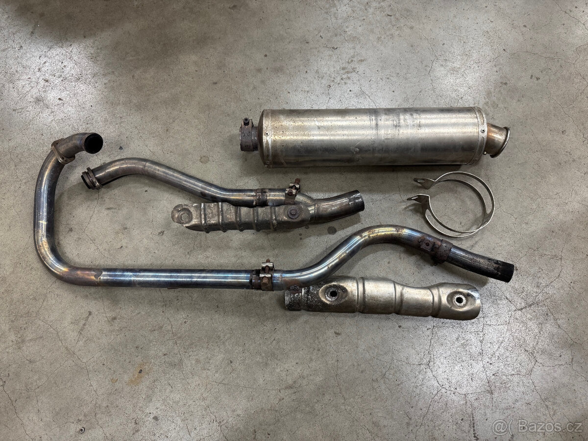 Kawasaki bruteforce 750, výfuk