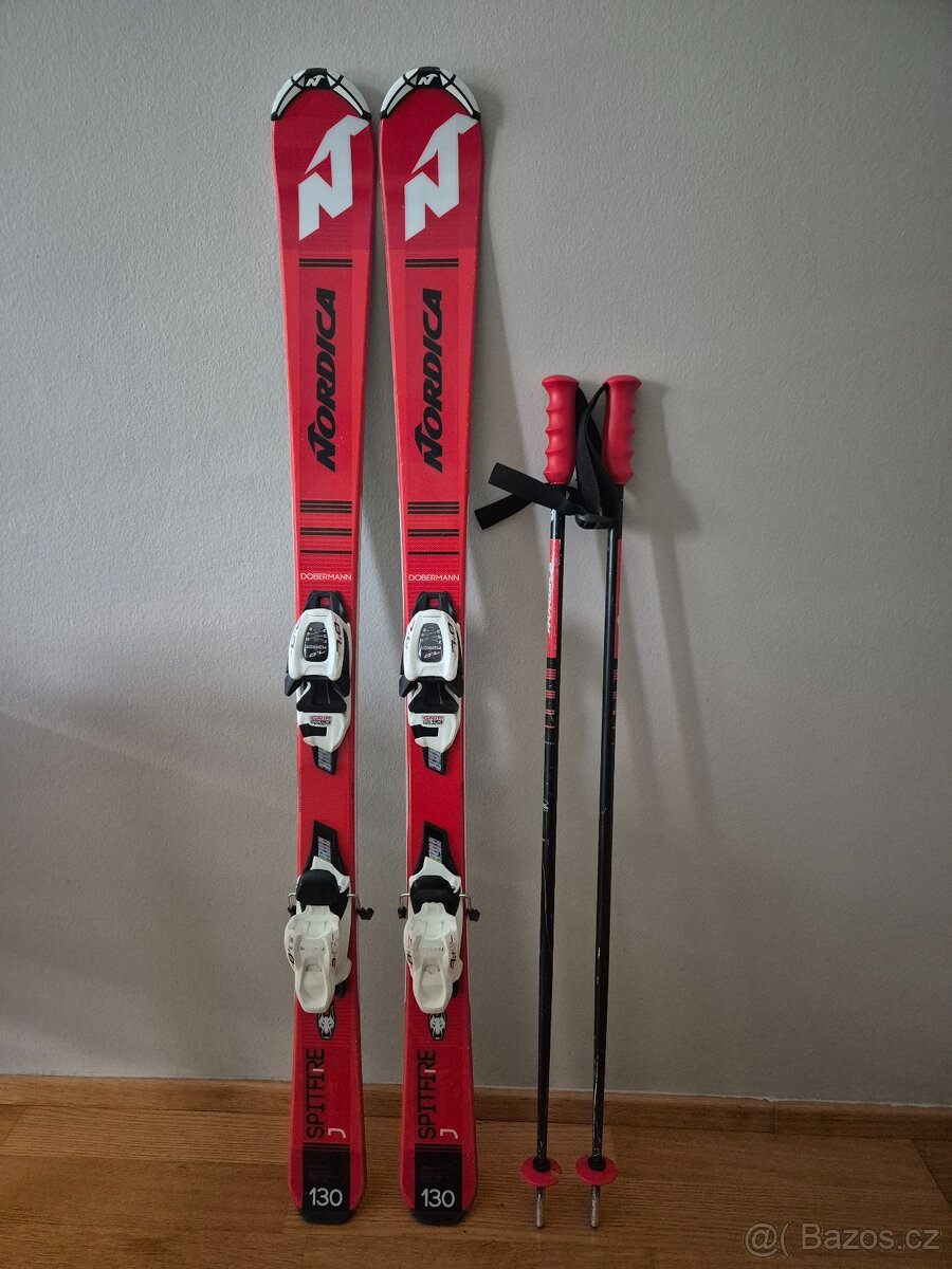 Dětské kyže Nordica Spitfire 130 cm