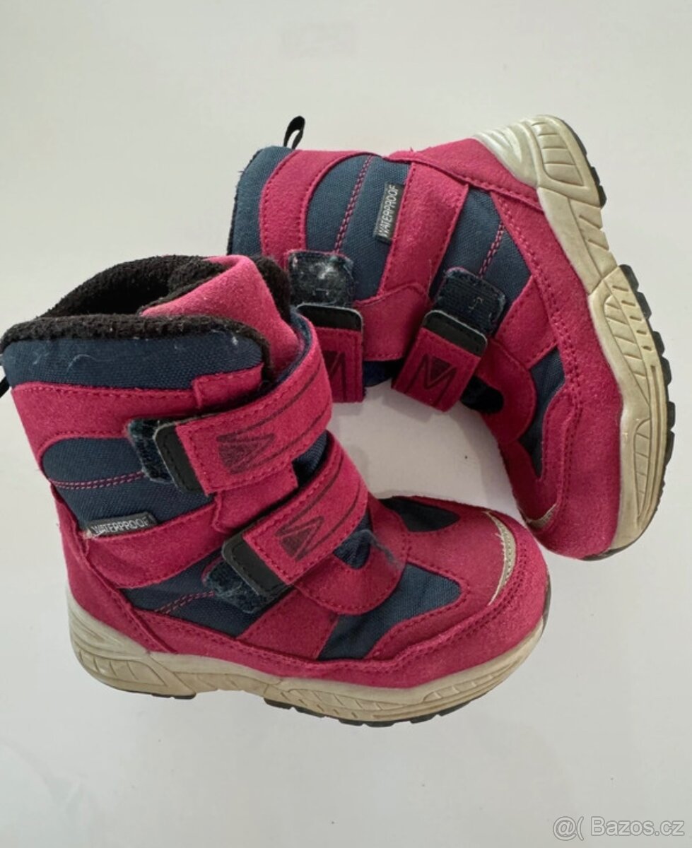 Zimní teplé boty 24-25