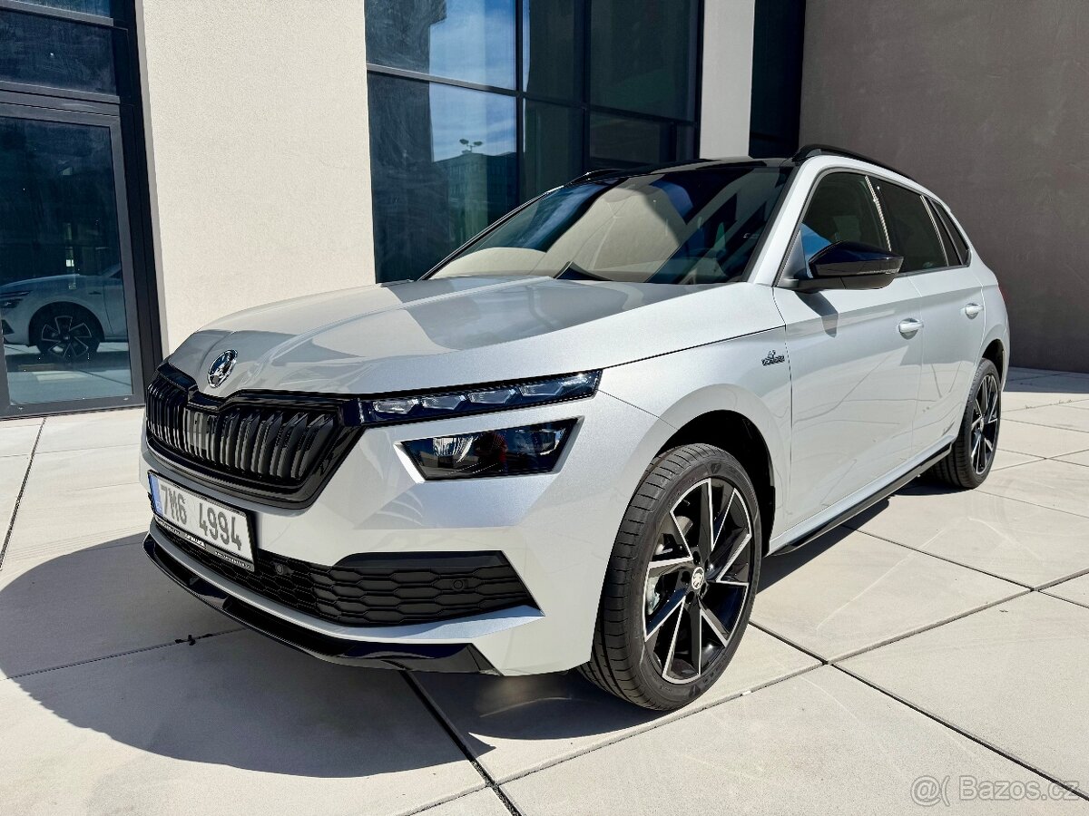 ŠKODA KAMIQ MONTECARLO 1,5Tsi 7ST DSG/Automat Nové ČR