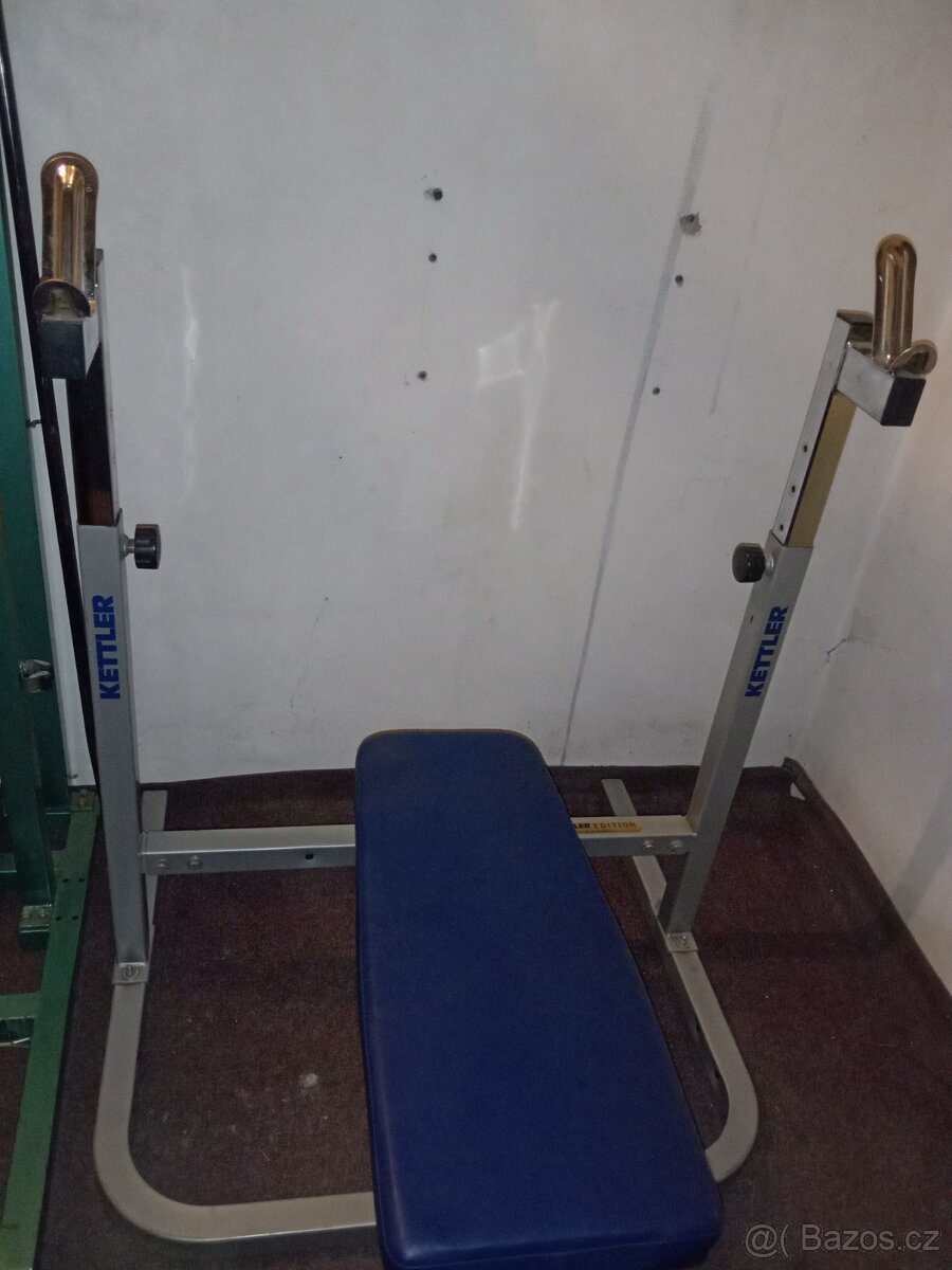 Bench-press - polohovatelný Kettler