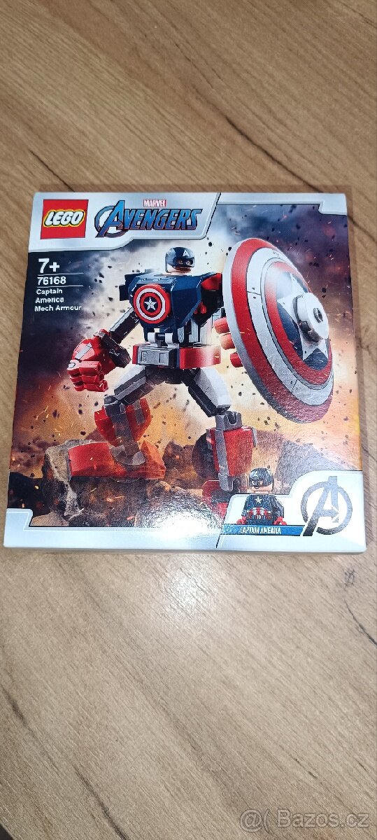 LEGO Super Heroes Captain America v obrněném robotu