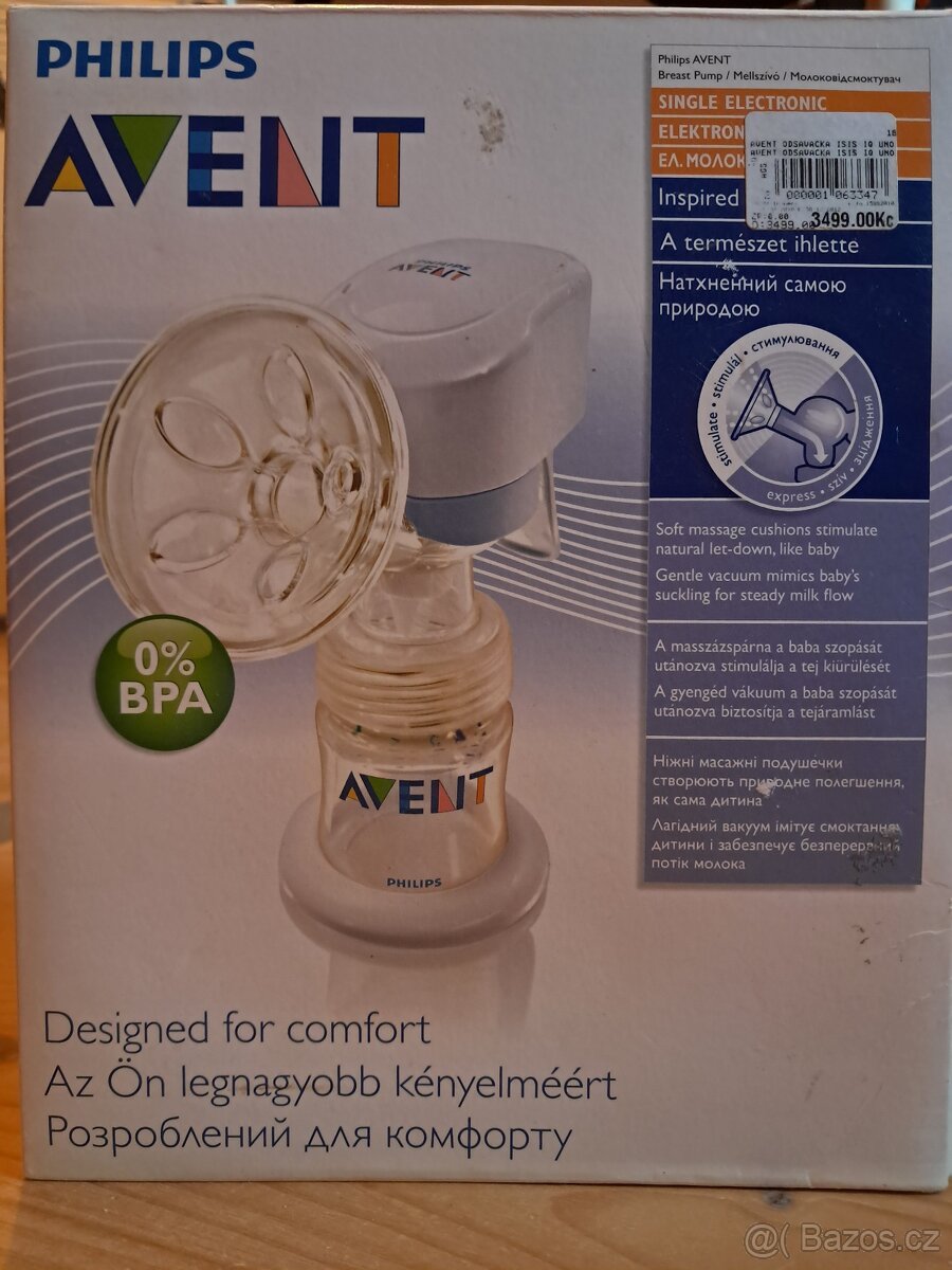 Elektronická odsávačka Philips Avent