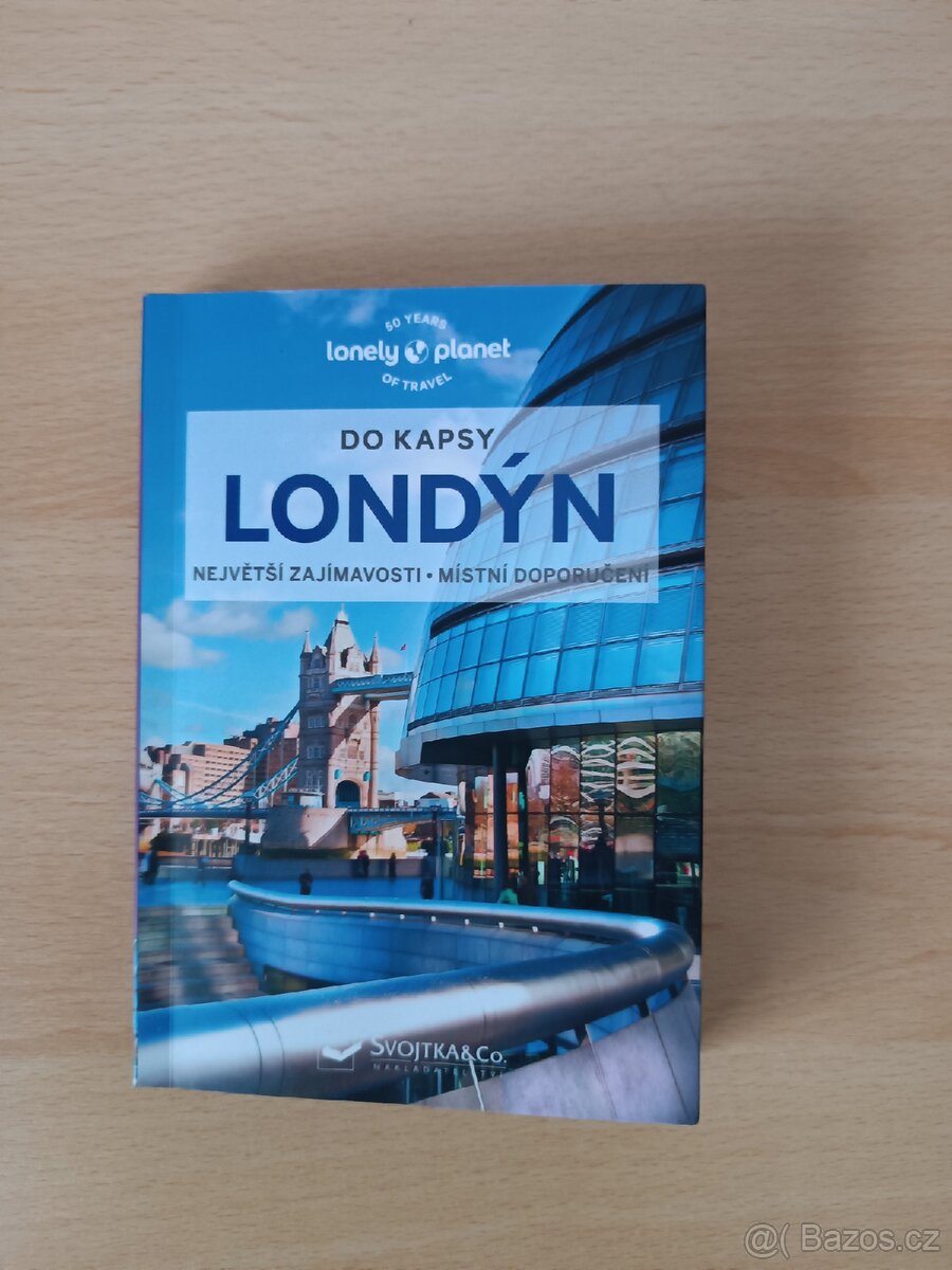 Průvodce Lonely Planet LONDÝN (2023).