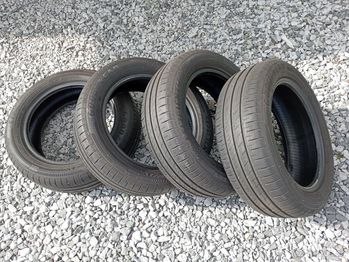 Prodám sadu letních pneu 195/55 R16
