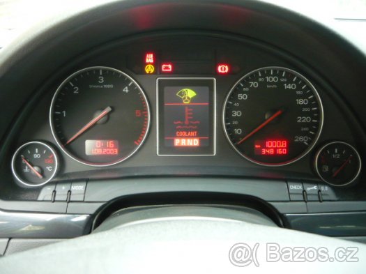 Audi A4 B6/B7 tdi - přístroje s barevným maxidotem