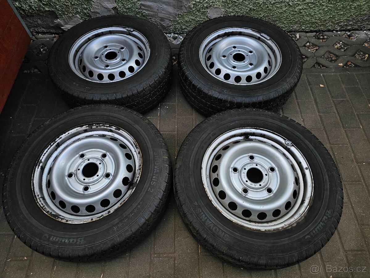 Kola zimní disky Ford 5x160 Transit R16 6,5J