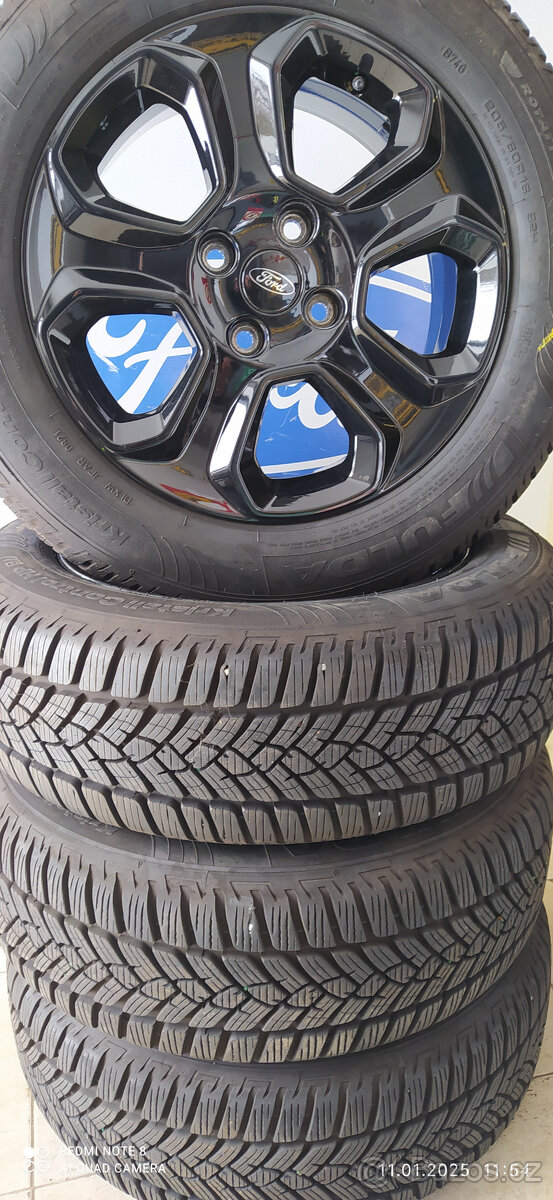 Ford EcoSport alu kola - zimní pneu 205x60x16