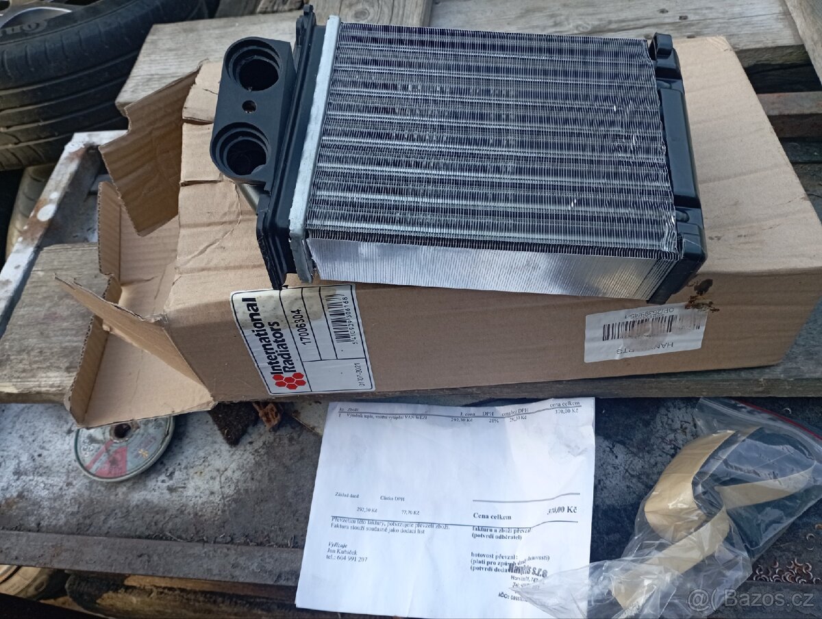 Výměník tepla Fiat Panda 169, Fiat 500 312